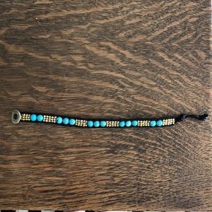 Chan luu turquoise bracelet. About 6.5 inches